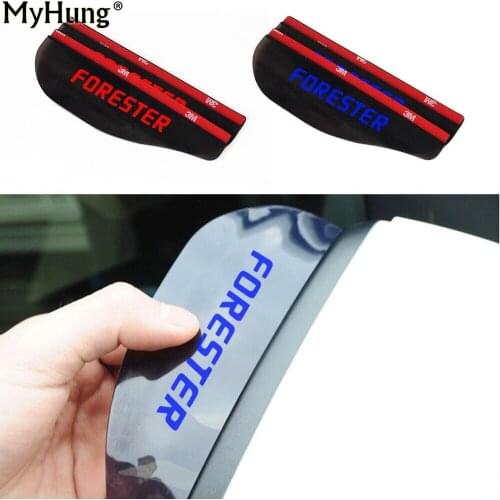 2pcs For Subaru Forester New Rearview Mirror Rain Shade Rainproof Blades Car rearview mirror Eyebrow Rain Cover Car Accessories