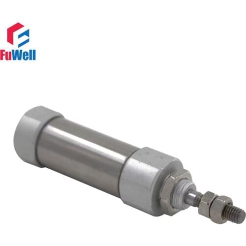CDJ2B Pneumatic Cylinder 16mm Bore 5/10/15/20/25/30/35/40/45/50mm Stroke Aluminum Alloy Pneumatic Air Cylinder