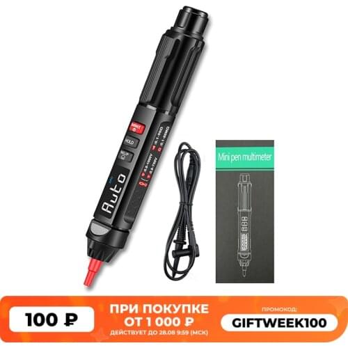 Pen Type Smart Mini Digital Multimeter Handheld Test Pencil Electrician Inspection Tools with Live/NCV/Sequence Testing Tool