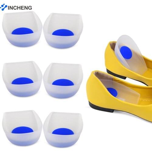 Super Soft Medical Silicone Gel Heel Pad Cushion Calcaneal Spur Heel Spur Shock Absorption Relief Foot Pain Heel Cup Insert
