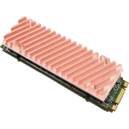 Ultra Thin Pure Copper Heatsink Cooler Heat Sink SSD Thermal Pad for M.2 2280 PCI-E NVME 1.5/2/3/4mm