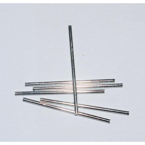 10/100pcs 1.5*30mm iron axle gear drive shaft diameter 1.5mm DIY toy accessories technology model parts baby toys for children/g