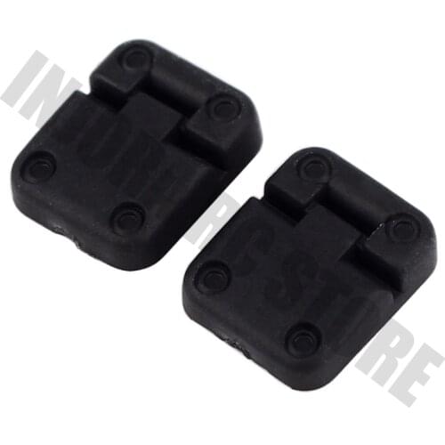 2PCS Plastic Black RC Car Door Hinge for 1/10 RC Crawler Car TRAXXAS TRX-4 TRX4 Upgrade Parts