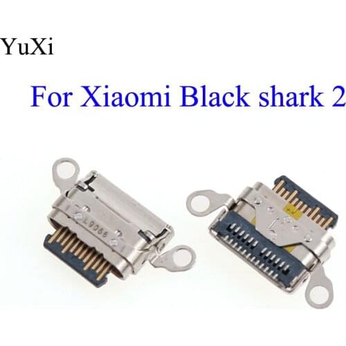 Micro USB Charger Charging jack Connector Socket charger Port Dock plug type c Female Repair Parts For Xiaomi Black shark 2 Mi2