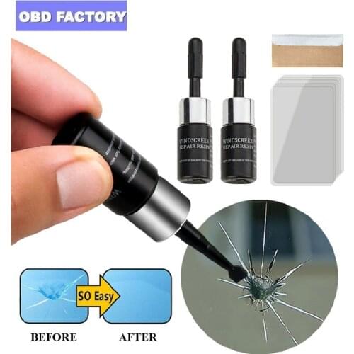 New Upgrade Automotive Glass Nano Repair Fluid Car Window Glass Crack Chip Repair Tool Kit carro Wholesale Quick delivery CSV