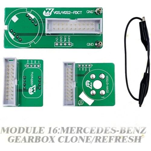 Yanhua Mini ACDP Module16 B-enz Gearbox Renew and Refresh