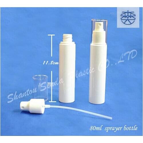20pcs/lot free shipping plastic bottle spray 80ml, plastic spray bottle 80ml, wholesale plastic spray bottle