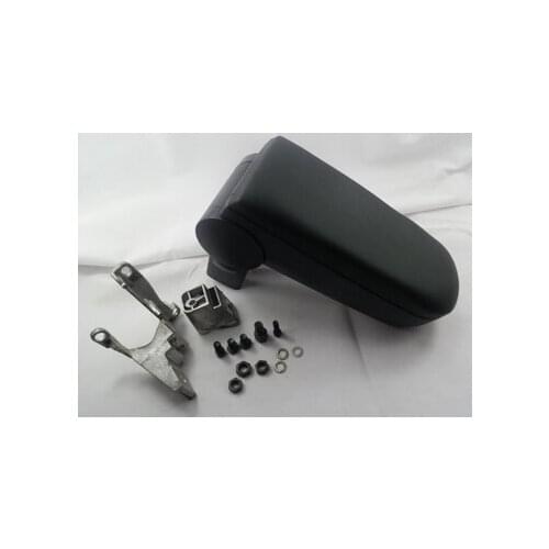 For VW Jetta 1999-2004 Bora Golf MK4 GTI Black Leather Armrest Handrails Box