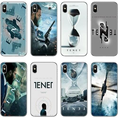 Tenet Movie Transparent Phone Case For iPhone 12 11 Pro Max Mini XS Max XR X 8 7 Plus 6 6S Plus 5 5S SE 2020