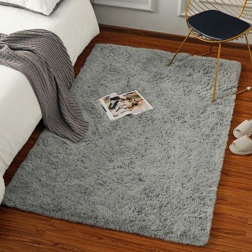 Fluffy Area Rug Furry Carpet Shaggy Throw Rug for Room Fuzzy Plush Rug Home Decor Kids Rugs Play Mats Modern Shag Floor Carpet