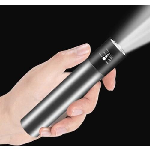 XP-G Q5 Flashlight Waterproof Lanterna Zoomable Portable Torch for Camping Built-in Battery LED Bulbs Litwod Adjustable Lights
