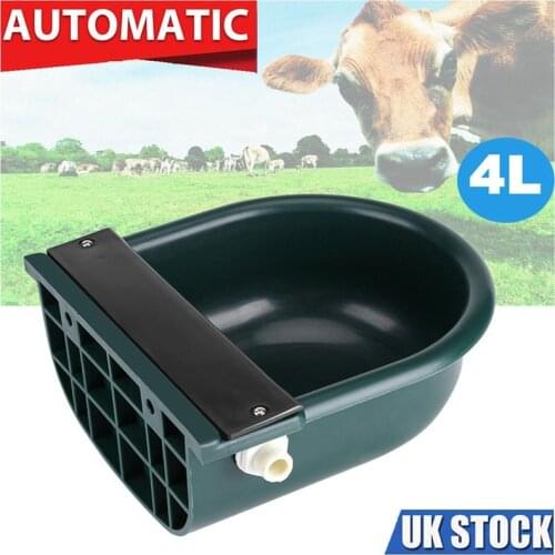 4L Automatic Water Bowl Float-ball Type Water Feeder Water Dispenser for Sheep Dog Horse Cow Dog Sheep Goat