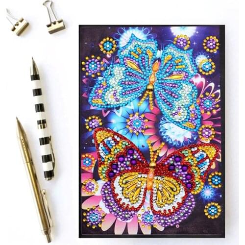 Huacan New Arrivals Special Shaped Notebook 5d Diamond Painting A5 Diary Book Diamond Embroidery Sale Mosaic Pictures Gift