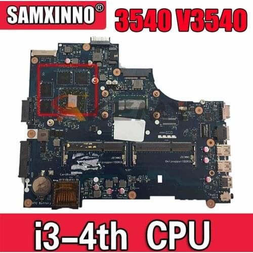 For Dell Latitude 3540 V3540 Laptop motherbard ZAL00 LA-A491P CN-05Y41H 05Y41H 5Y41H i3-4010U