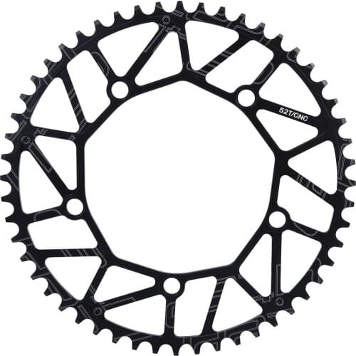 Bicycle Chain Ring Crankset Outdoor Positive Negative Teeth 130BCD Crank Single Disc 130BCD 50 52 54 56 58T Bicycle Chainring