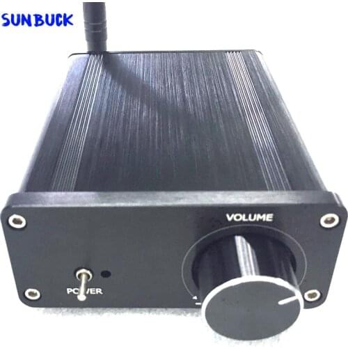 Sunbuck DC 24V power supply 100W+100W 2.0 Bluetooth Class D HIFI Digital TPA3116 Sound Power Amplifier Audio