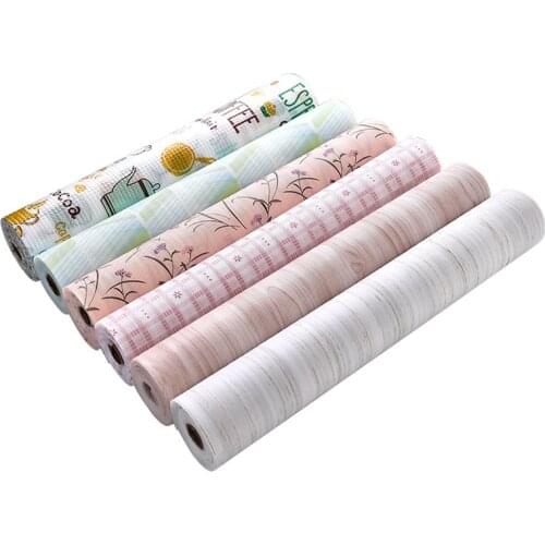 5M Kitchen Shelf Liners Cabinet Mat Table Drawer Mat Moisture-Proof Waterproof Dust Anti-Slip Table Pad Paper