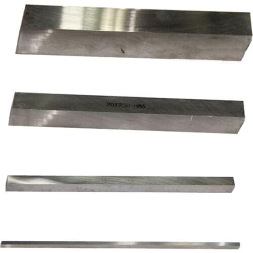 Square High Speed Steel Turning Tool HSS White Steel Strip DIY Knives, Engraving Knives 4/5/6/8/10/12/14/16/18/20mm x (l)200mm