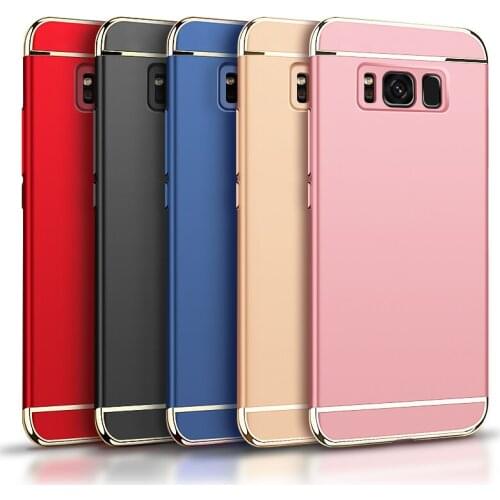 Luxury Matte PC Phone Case For Samsung Galaxy S7 Edge S8 S9 S10 Plus S10E Note 8 9 J2 J4 J6 A6 A8 Plus J8 A7 A9 2018 Cover Case