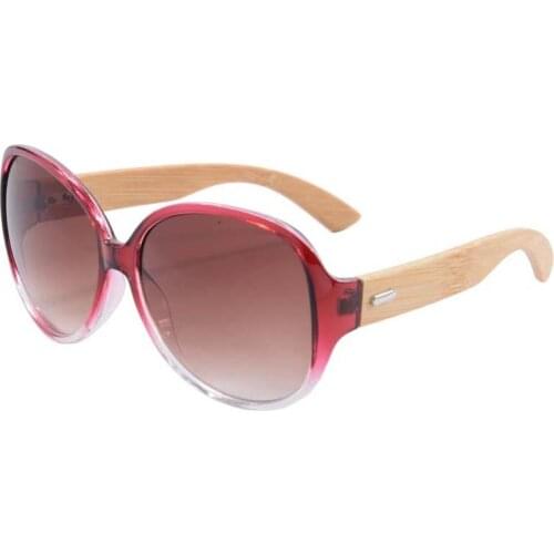 UOOUOO oversize big round rimmed frame Wooden Sunglasses Driving Eyeglasses Travel Sport Beach Eyewear unisex us store