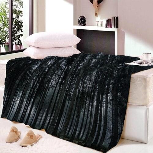 Tree Blanket Adult Colorful Child Fleece Wearable Blanket Microfiber Bedding Drop Shipping