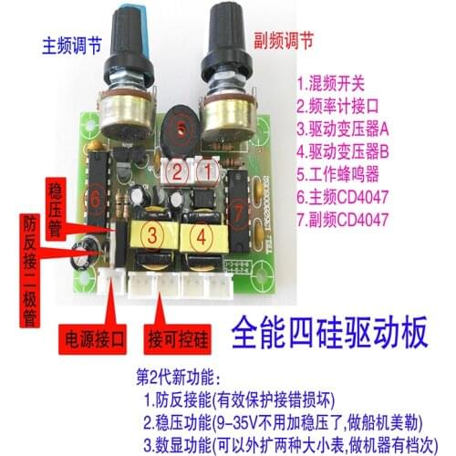 Single Silicon String, Double Silicon String, Four Silicon, Single Mixing Switching, High Power, Generator Driver Board