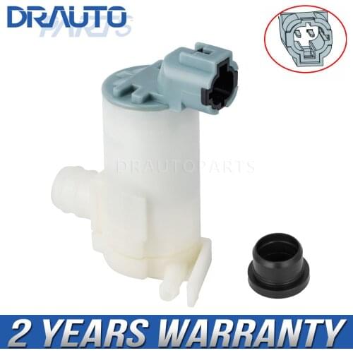 Windshield Windscreen Washer Pump For INFINITI I30 J30 FX45 FX35 1994-2005 w/ rubber Grommet