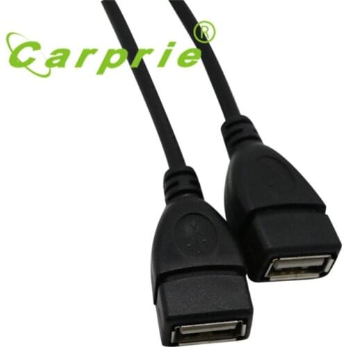 USB 2.0 A Male To 2 Dual Female Jack Y Splitter Hub Power Cord Adapter Cable NEW DropShipping_KXL0707