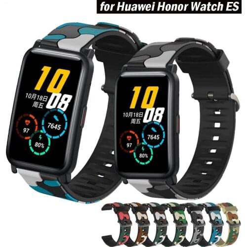 20mm / 22mm Silicone watch Band for Huawei Honor Watch ES Strap Sport Fashion bracelet for Amazfit GTS 2 Accessories wristband