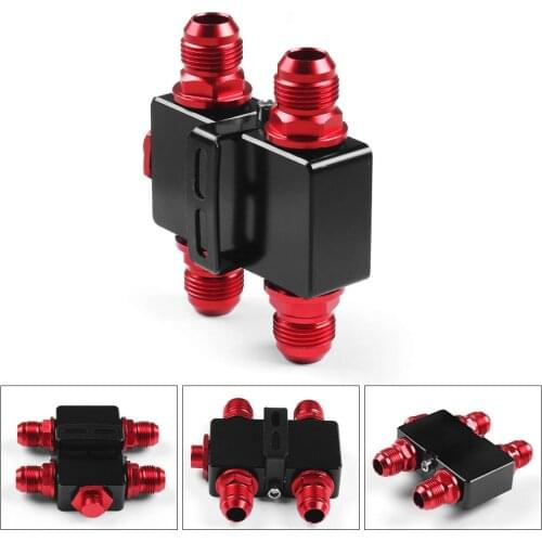 Oil Filter Sandwich Adaptor With In-Line Oil Thermostat AN10 fitting Oil Sandwich Adapter TT101990