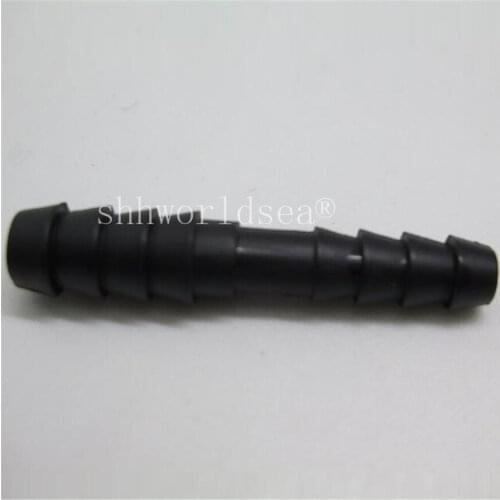 Shhworldsea 100PCS Nylon Black Reducer Connector Barbed On Both Ends auto clip car plastic fastener clips