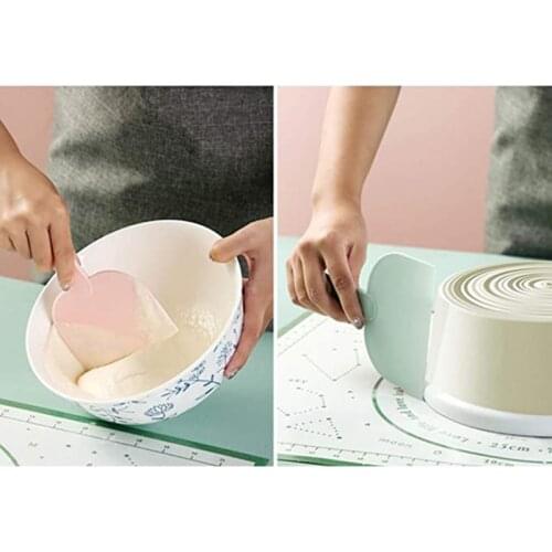 Scraper Butter Dough Cutter DIY Baking Cake Knife Plastic Kitchen Tools Soft scratch Boards Chocolate Shovel Tri-angle