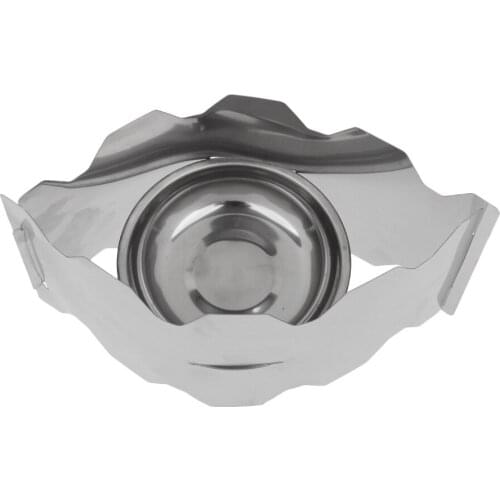 Ultralight Folding Portable Alcohol Stove Burner Furnace Rack for Outdoor Cooking Camping Backpacking Picnic BBQ Cookware