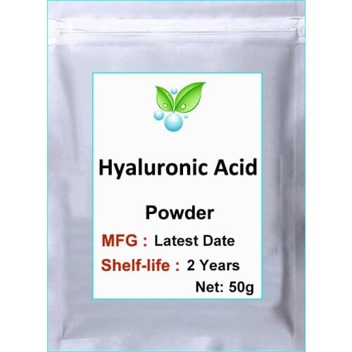 99% Hyaluronic Acid,HA Powder,Hyaluronan,anti-wrinkle Anti-aging Molecular Weight, Moisturizing