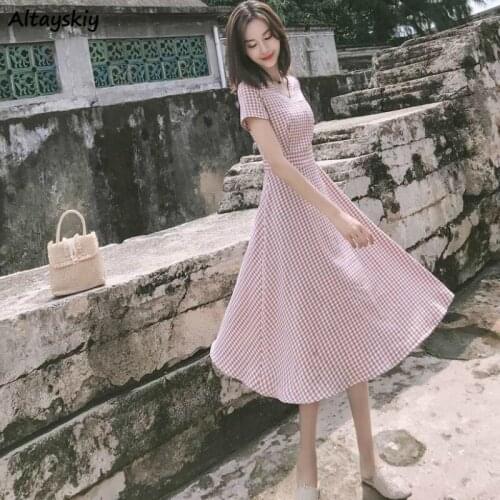 Altayskiy Summer Short Sleeve Dresses