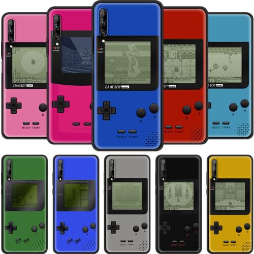 Phone Case for Huawei Y6 Y7 Y9 2019 Y9a Y8p Y7a Y6p Y8s Mate 40 20 30 10 Pro Lite Black Shell Cover Game Boy Game Box