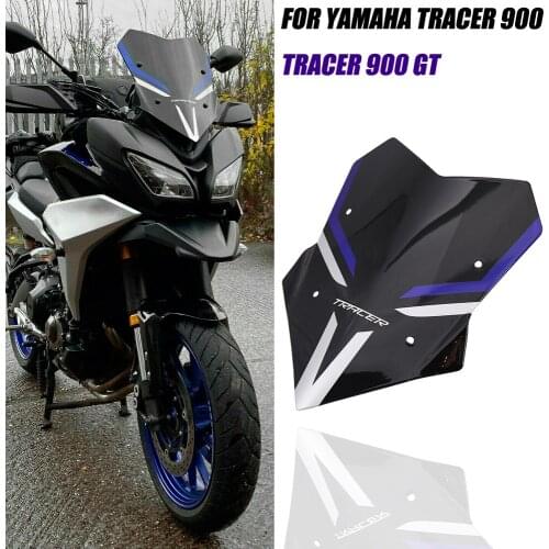 Motorcycle Parts Windscreen Windshield Deflectors Wind Shield Screen Protector FOR YAMAHA TRACER 900 & GT 2018 2019 2020 2021