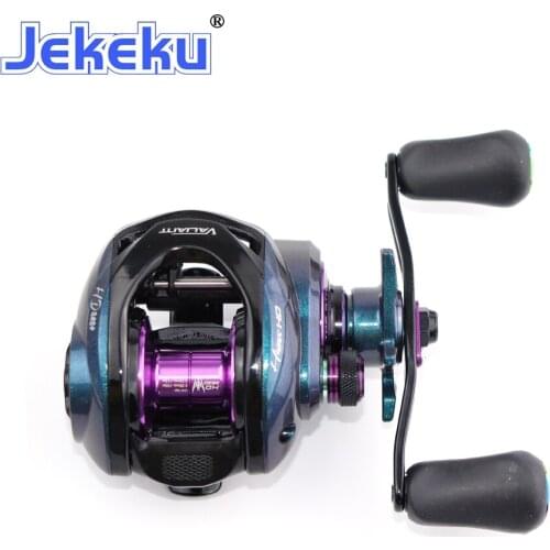 JEKEKU NEW 211g Light Weigh Baitcasting Fishing Reel Max Drag 8KG 19+1 8.0:1 High Speed forTrout Fishing Rod Magnetic Brake