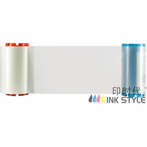 Pack of 2pcs HITI UV Ribbon Blue Color 1000images for use in Hiti CS200 CS200e CS220e CS290e ID Card Printer