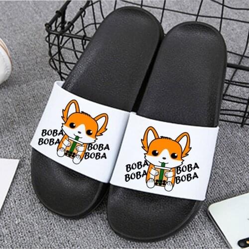 Cartoon Slippers Women Summer Beach Sandals Women Bathroom Flip Flops Indoor Flip Flops Women Home Shoes