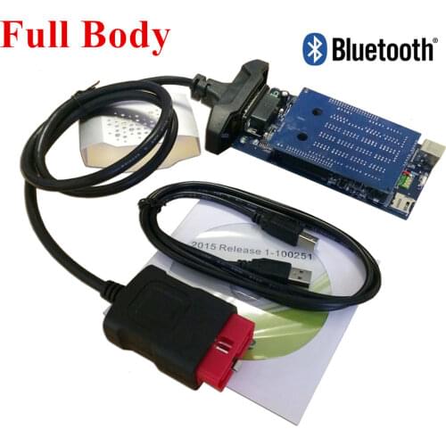 VD TCS CDP Pro Plus with Bluetooth 2015 R3 Keygen Activator Software with OBD2 LED Cable For Cars Trucks Scanner DHL Ship