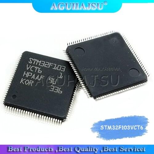 1PCS STM32F103VCT6 STM32F103VC STM32F103 LQFP100 32-bit microcontroller 256K flash