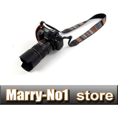 10PCS Vintage Style Camera Shoulder Neck Strap Belt For SLR DSLR 5D4 5D3 5D2 1DX 60D 6D D7000 D7100 D7200 D90 D800 D800E
