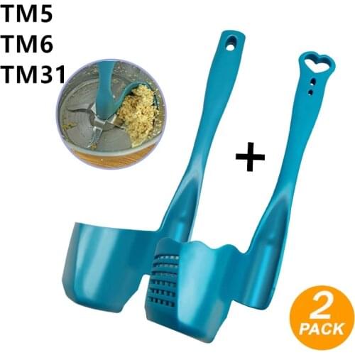 2pcs/1pcs Cake Tools Thermomix TM6/TM5/TM31 Rotating for Kitchen Multi-Function Rotary Mixing Drums Spatula