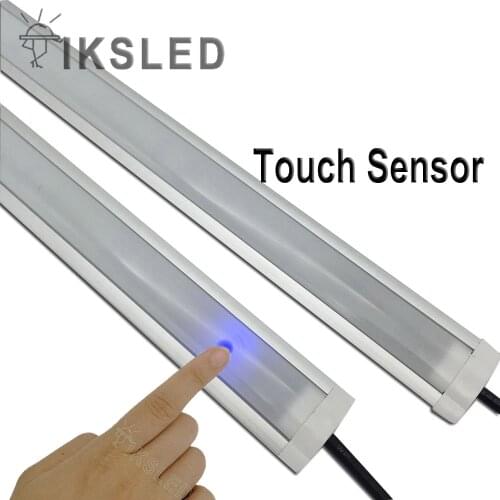 4pcs 0.5m 8520 rigid strip dimmable DC 12V Capacitive Touch Sensor Switch Coil Spring Switch LED Dimmer Control Switch
