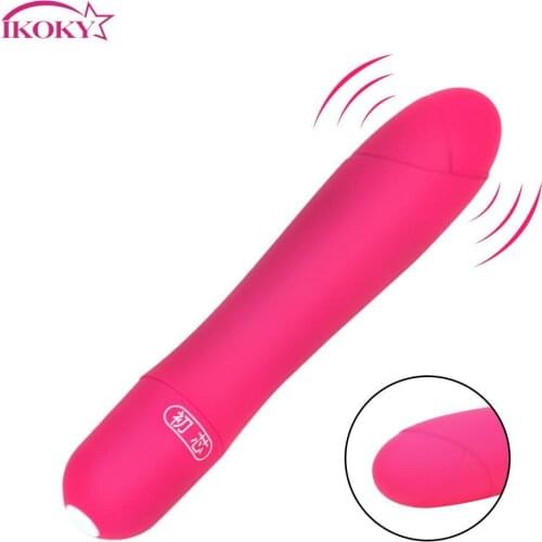 5 Speed Small Size Vibrator Clit Stimulator Erotic AV Stick Female Vagina Clitoris Massager G Spot Magic Wand Sex Toys for Women