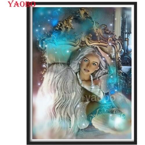 Diamond Painting Fantasy mirror beauty Rhinestone Pictures 5D DIY Diamond Embroidery Full Square New Arrival Cross Stitch Kits