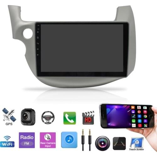 10.1 Inch 1+16 ROM Car WIFI Multimedia Video Player For HONDA FIT 2007-2013 Car Radio 4G BT DSP GPS navigation MP5 Android10.1