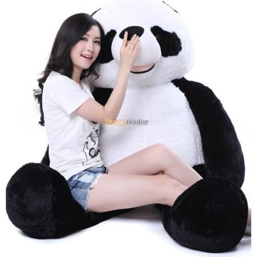 Lovely Stuffed180cm Giant Plush Panda Toy, Best Gift HugePanda Doll Hugging Pillow ,Sleeping Pillow Christmas Gift