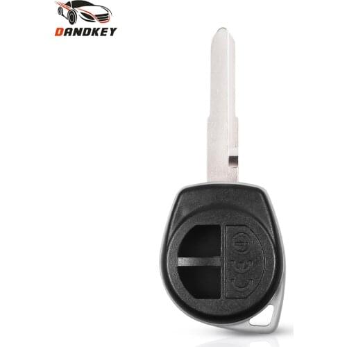 Dandkey Replacement Car Remote Key Shell For Suzuki Swift Key Case Auto 2 Buttons Car Cover Fob Housing With HU133R blade